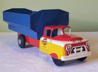Early Marx Toys Chevrolet Cab Lumar Contractors Dump Truck 50 