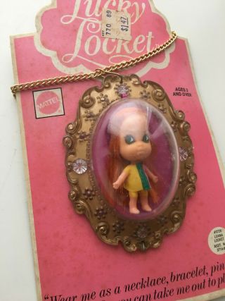 Vintage Mattel Luana Lucy Locket 1975 Hong Kong Liddle Kiddles 3722 3