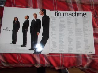 David Bowie - Tin Machine - Vinyl Album - Usa Import Emi America - Rare.
