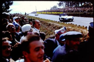Rare 35mm Slide 1955 Kodachrome 24 Hours Le Mans France Sports Car Race