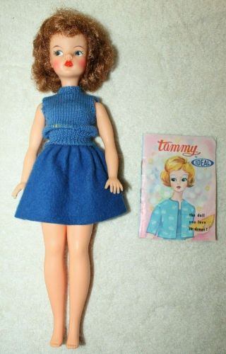 Vintage Ideal Toy Corp.  High Color Tammy Doll (bs - 12)