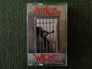 Attica Wild Cry Rare Hair Metal Hard Rock Cassette Tape Demo