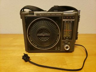 Rare Ge General Electric Am/fm 8track Portable Music System
