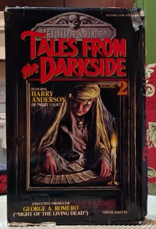 Tales From The Darkside Vol.  2 Thriller Video Big Box Vhs Horror Rare Htf 1986