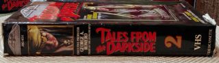 Tales From the Darkside Vol.  2 Thriller Video Big Box VHS Horror Rare HTF 1986 2