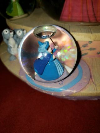 Rare Disney Direct Cinderella Snow Globe music box.  One upon a dream Item 22364 2