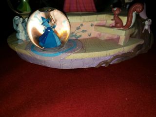 Rare Disney Direct Cinderella Snow Globe music box.  One upon a dream Item 22364 3