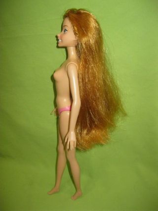 Rare DISNEY STORE Amy Adams ENCHANTED Princess Giselle NUDE DOLL Long Red Hair 3