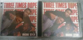 Three Times Dope Stylin Cd Arista Hilltop 2 Discs Rare Oop Read Descrip