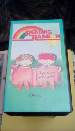 Pbs Reading Rainbow Owen Rare 1st Ed.  (1987) Vhs Matthew Broderick Kevin Henkes