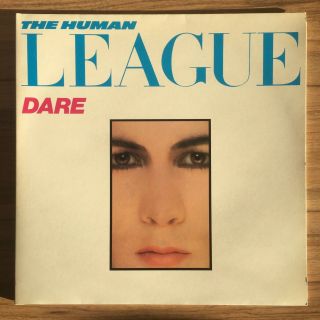 Rare The Human League: Dare 12 " Vintage Vinyl 1981 Press.  Lp Album Record V2192