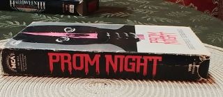 Prom Night VHS Horror MCA Rare Jamie Lee Curtis 2