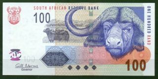 South Africa 100 Rand Nd 2005 P 131.  A Unc Rare