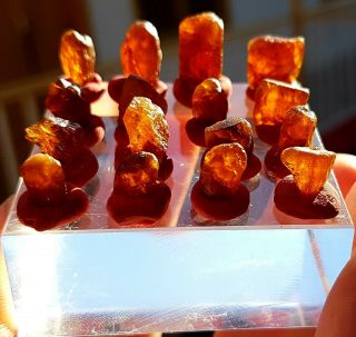 103 Ct Wonderful Extremely Rare Rough Bastnasite Crystals From Zagi Mountains
