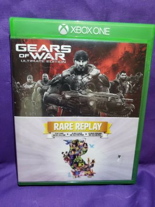 Gears Of War: Ultimate Edition & Rare Replay (microsoft Xbox One 2015) - 2 Discs