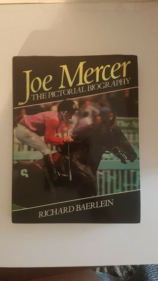 Signed Joe Mercer The Pictorial Biography V/g In Dust Jacket - Rare Signature