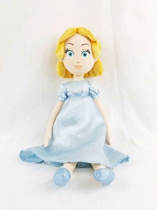 2006 Disney Store Wendy Darling Peter Pan Plush Rag Doll 16 " Rare Style