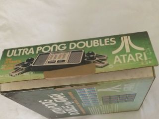 Atari Ultra Pong Doubles CIB Model no.  C - 402 (D) Rare 3