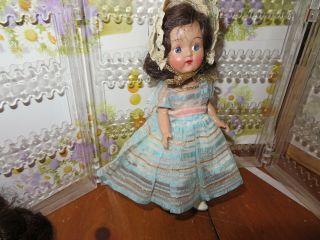 Vintage Ginger Andrea Randi Painted Lash Walker Ginny Friend Doll 1950 