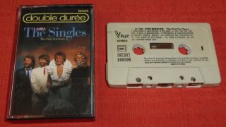 Abba - Rare French Cassette Tape - The Singles/first Ten Years (double Duree)