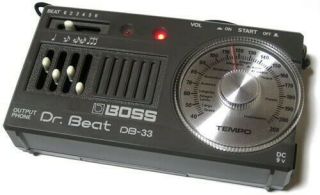 Vintage Boss Dr.  Beat Db - 33 Rhythm Trainer - Click Track Builder Battery