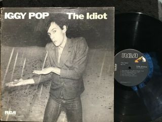 Iggy Pop - The Idiot - Rare Ex,  A1/b1 Vinyl Lp Record - David Bowie