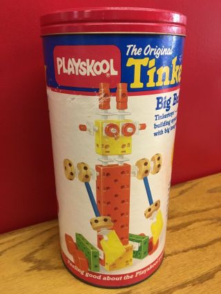 Vintage 1986 Playskool The Tinkertoy Basic Builder Set 2