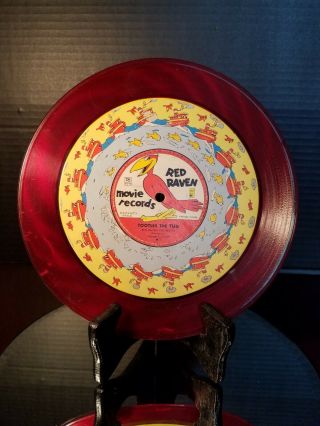 Red Raven Movie Record " The Little Red Engine " & " Tootles The Tug " Rare