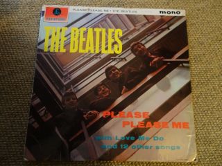 Rare The Beatles - Please Please Me Vinyl Lp Album.