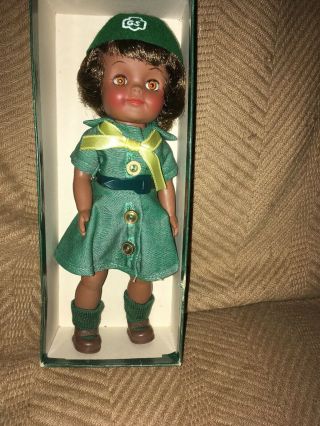 All 1965 Vintage Effanbee Official Jr.  Girl Scout Doll