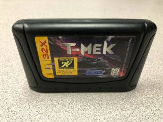 T - Mek (sega 32x,  1995) ☆ Authentic ☆ Cleaned & Rare Game