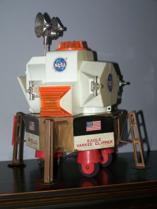 Rare Vintage Nasa Apollo Lunar Module Eagle Yankee Clipper Scientific Toys