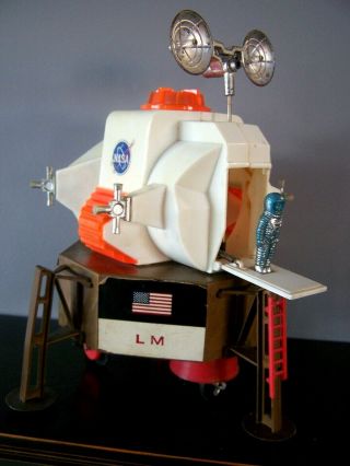 RARE VINTAGE NASA APOLLO LUNAR MODULE EAGLE YANKEE CLIPPER SCIENTIFIC TOYS 2