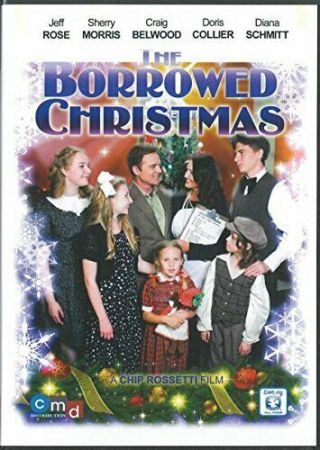 The Borrowed Christmas,  Dvd,  2016,  Rare,  Oop,  Jeff Rose,  Sherry Morris