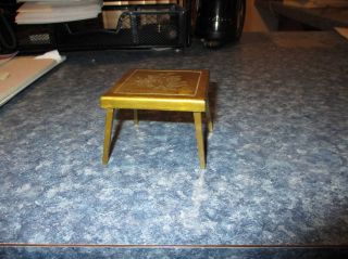 Vintage Renwal Folding Card Table Doll House Furniture,  Rare