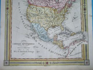 1850 Map Of United States Texas California Florida York Canada