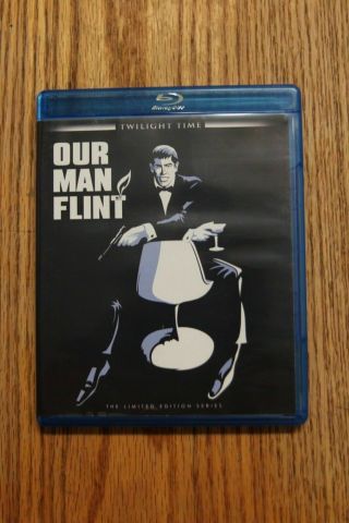 Our Man Flint (1966) Twilight Time Limited Edition Rare & Out Of Print Oop