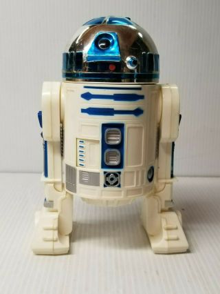 Rare 1978 Vintage Star Wars 8 " R2 - D2 W/ Opening Back Hatch Death Star Plans