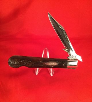 Vintage Union Cutlery Co Olean York Swing Guard Pocket Knife 1912 - 30 Rare.