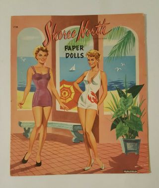 Sheree North Paper Dolls Authorized Edition 1957 Saalfield,  Usa,  Uncut