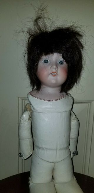 ANTIQUE ARMAND MARSEILLE 370 5/0 BISQUE HEAD DOLL KID BODY approx.  16 1/2 