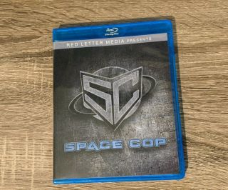 Space Cop Rare Red Letter Media Bluray Disc