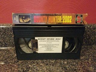 Bounty Hunter 2002 VHS AIP Home Video Jeff Conaway,  Vernon Wells Very Rare 3