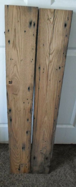 Rustic Barn Wood Rare Wormy American Chestnut Lumber Rough Cut L2 Boards