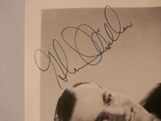 Glenn Miller Vintage Rare 5x7 Autographed Photo Authentic 1940 ' s 2