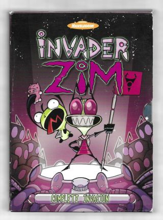 Invader Zim Complete Invasion R1 6 Disc Set Rare