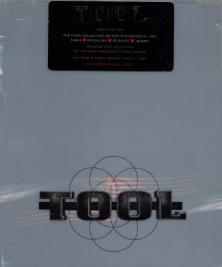 Tool Salival 1st Pressing Us With Printing Errors Rare Cd,  Dvd Box Set