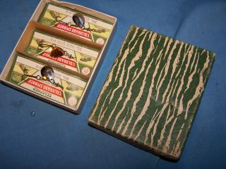 Vintage Dealers Box Of Pflueger Colorado Spinners Lures,  Size 3 - 0
