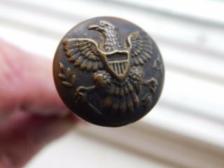 Antique Hatpin Horstman Bros & Co Civil War Button Sweetheart Jewelry
