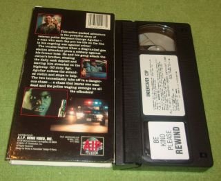 Undercover Cop VHS Action AIP Video 1994 Rare Danny Treyo 3
